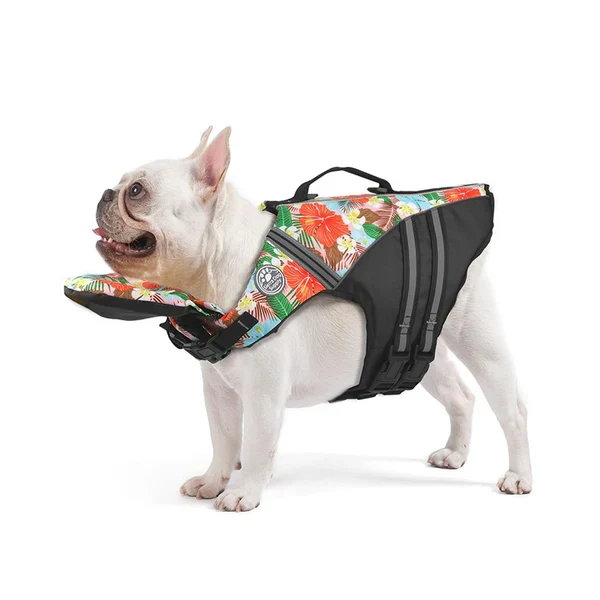 Dog Life Jacket With Head Support